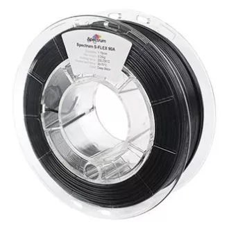 Filament Spectrum S-Flex 90A 250g, negru intens