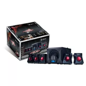 GENIUS repro GX GAMING SW-G5.1 3500 / 5.1 / 80W / Negru, DO