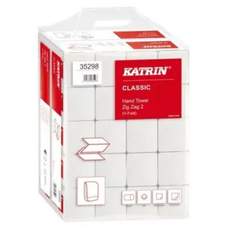 Prosoape pap. Z-Z Katrin Classic 2vrs. alb reciclat 4000 buc cutie