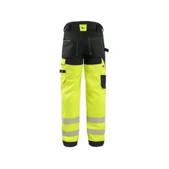 Pantaloni de avertizare CXS BENSON, barbati, galben-negru, marimea 52