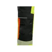 Pantaloni de avertizare CXS BENSON, barbati, galben-negru, marimea 52