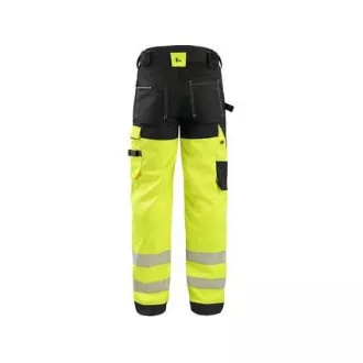 Pantaloni de avertizare CXS BENSON, barbati, galben-negru, marimea 60