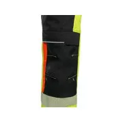 Pantaloni de avertizare CXS BENSON, barbati, galben-negru, marimea 60