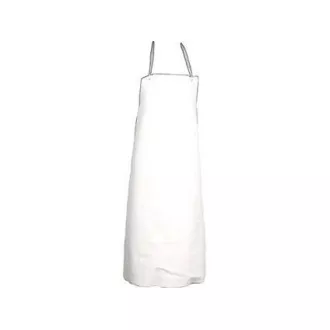 Șorț Ansell PVC-45W, rezistent la acid, alb