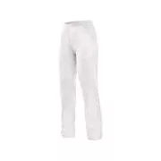 Pantaloni dama DARJA, alb, marimea 58