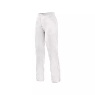Pantaloni dama DARJA, alb, marimea 60