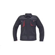 FF CARL BE-01-002 geaca neagra / rosu 56