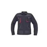 FF CARL BE-01-002 geaca neagra / rosu 58