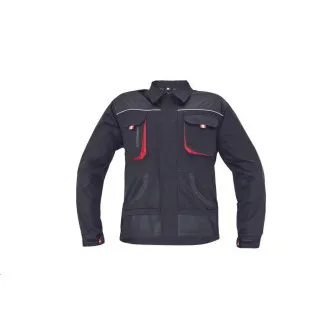 FF CARL BE-01-002 geaca neagra / rosu 58 FF CARL BE-01-002 geaca neagra / rosu 58