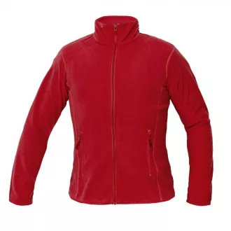 GOMTI jachetă fleece damă întunecată roz XS