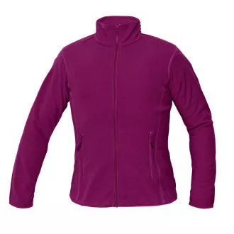 GOMTI jachetă fleece damă întunecată roz L