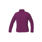 Jachetă din fleece pentru femei GOMTI, de culoare închisă. roz XXL