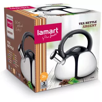 LT7006 IBERICA ARGENT 3L INOX LAMART - despachetat LT7006 IBERICA ARGENT 3L INOX LAMART - despachetat