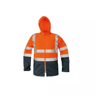 Jacheta EPPING HV portocaliu / bleumarin XXL