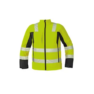 MALTON softshell. jachetă HV galbenă L