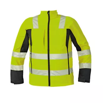 MALTON softshell. geacă HV galbenă XL