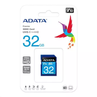 Card ADATA SDHC de 32 GB Premier UHS-I Clasa 10 Card ADATA SDHC de 32 GB Premier UHS-I Clasa 10