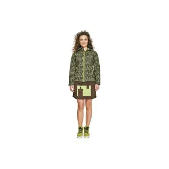 YOWIE print.soft. jacheta maro/verde XL