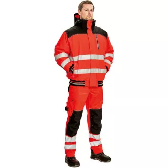 KNOXFIELD HV WINTER pilot roșu XXL