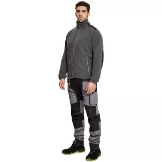 Geacă fleece KNOXFIELD antracit / vierme XL
