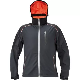 Jachetă softshell KNOXFIELD antrac / portocaliu S