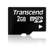 Card MicroSD TRANSCEND 2GB, fără adaptor