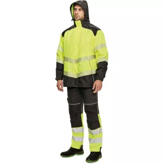 Geacă KNOXFIELD PROFI HV galbenă XL
