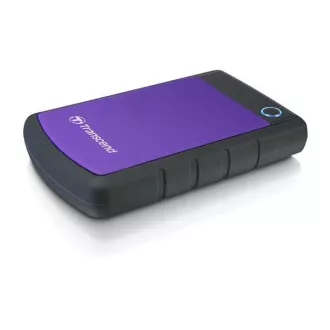 HDD extern TRANSCEND USB 3.1 StoreJet 25H3P, 1TB, violet (rezistent la șocuri)