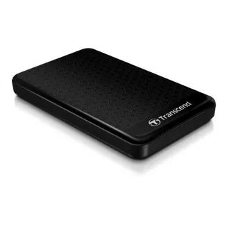 HDD extern TRANSCEND USB 3.1 StoreJet 25A3, 1TB, Negru (rezistent la șocuri, AES 256-bit)
