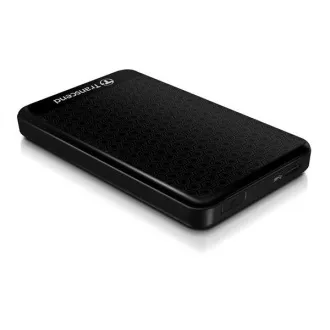 HDD extern TRANSCEND USB 3.1 StoreJet 25A3, 1TB, Negru (rezistent la șocuri, AES 256-bit)