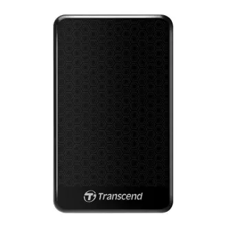 HDD extern TRANSCEND USB 3.1 StoreJet 25A3, 1TB, Negru (rezistent la șocuri, AES 256-bit)