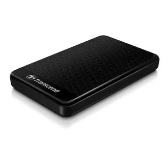 HDD extern TRANSCEND USB 3.1 StoreJet 25A3, 1TB, Negru (rezistent la șocuri, AES 256-bit)