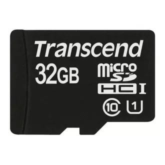 Card MicroSDHC TRANSCEND 32GB Premium, Clasa 10 UHS-I 300x, fără adaptor