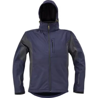 Jachetă softshell DAYBORO maro închis M