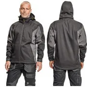Jachetă softshell DAYBORO maro închis 4XL