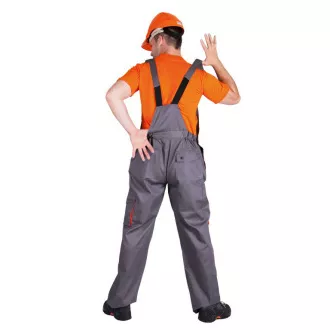 Pantaloni DESMAN lacl gri / portocaliu 52