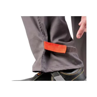 Pantaloni DESMAN cu talie gri / portocaliu 64 Pantaloni DESMAN cu talie gri / portocaliu 64