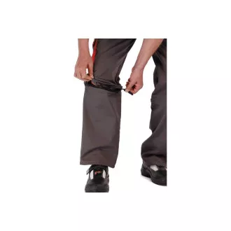 Pantaloni DESMAN 2in1 gri / portocaliu 52
