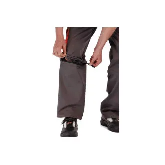 Pantaloni DESMAN 2in1 gri / portocaliu 56
