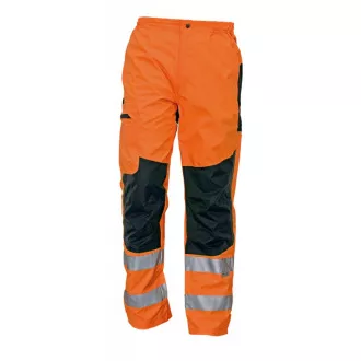 Pantaloni TICINO HV portocaliu / negru XXL