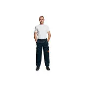 Pantaloni în talie COEN FR + AS închis albastru 48
