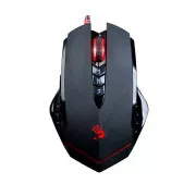 Mouse de gaming A4tech BLOODY V8, până la 3200 DPI, tehnologie V-Track, memorie de 160 KB, USB, CORE 3, plăcuțe metalice