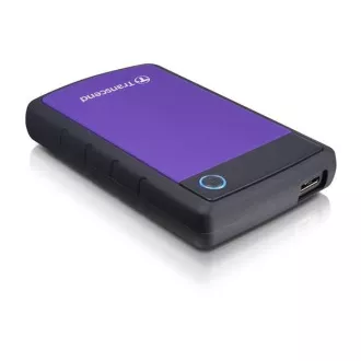 HDD extern TRANSCEND USB 3.1 StoreJet 25H3P, 2TB, violet (rezistent la șocuri)
