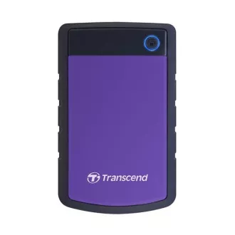 HDD extern TRANSCEND USB 3.1 StoreJet 25H3P, 2TB, violet (rezistent la șocuri)
