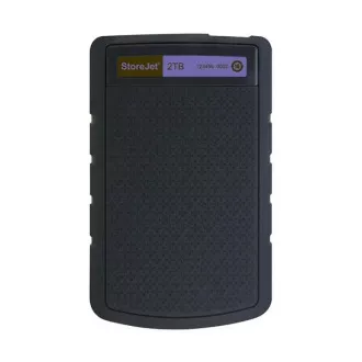 HDD extern TRANSCEND USB 3.1 StoreJet 25H3P, 2TB, violet (rezistent la șocuri)
