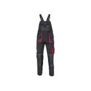 Pantaloni FF CARL BE-01-004 lacl negru/roșu 50