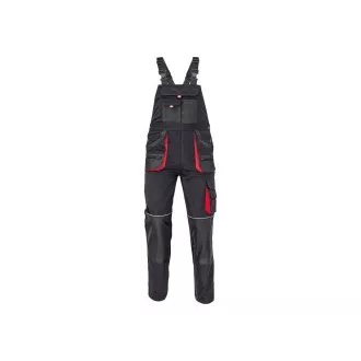 Pantaloni FF CARL BE-01-004 lacl negru/roșu 54