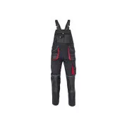 Pantaloni FF CARL BE-01-004 lacl negru/roșu 58