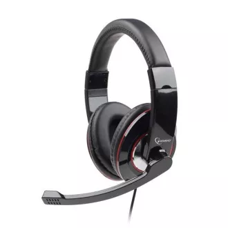 Căști GEMBIRD cu microfon MHS-U-001 Gaming, negru, USB