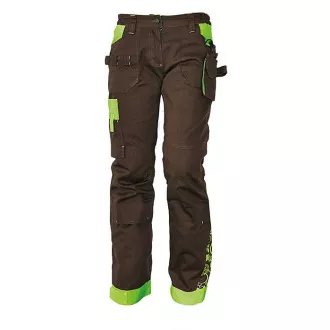 pantaloni de damă YOWIE bleumarin / sv. violet 48